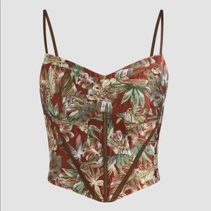 CIDER brand Wet and Wild Corset Top